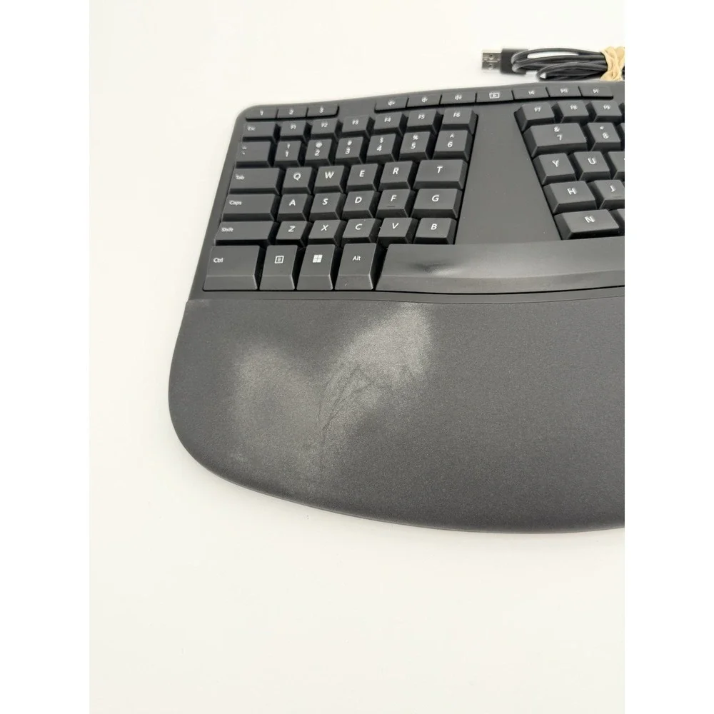 Microsoft Ergonomic Keyboard 1878 LXM-00001 Wired USB Split Ergonomic Black